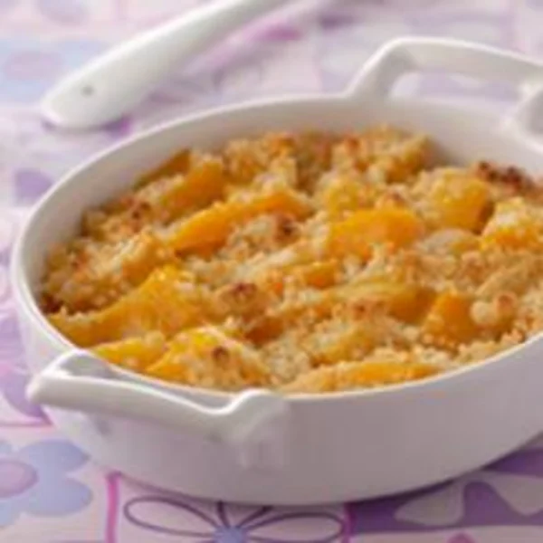 Crumble aux flocons de céréales et aux abricots