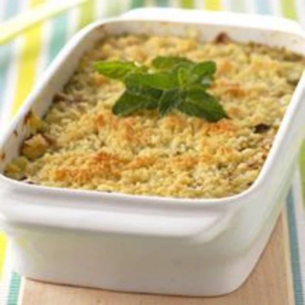 Crumble aux poires à la cannelle