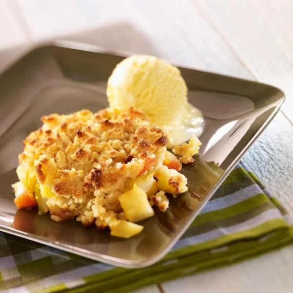 crumble aux pommes