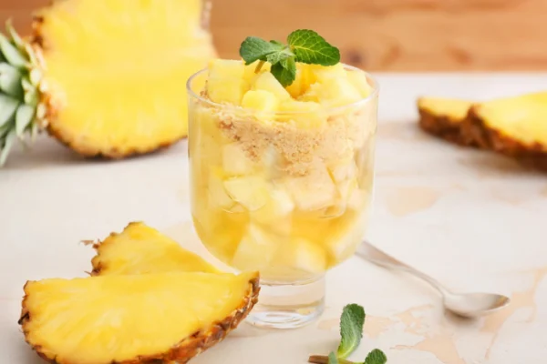 Crumble d’ananas