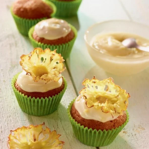 Cupcakes à l’ananas