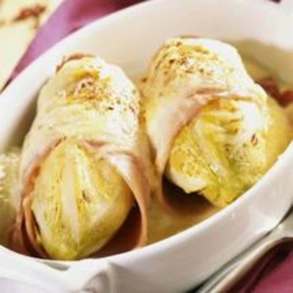 Endives au jambon gratinées
