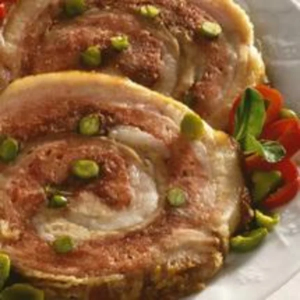 Epaule de porc roulée à la basquaise