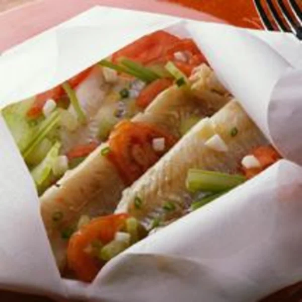 Filets de dorade en papillotes