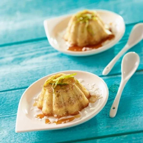 Flan à la noix de coco (Antilles)