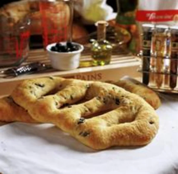 Fougasse au paprika et origan
