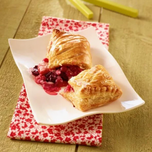 Friands aux fruits rouges et au mascarpone