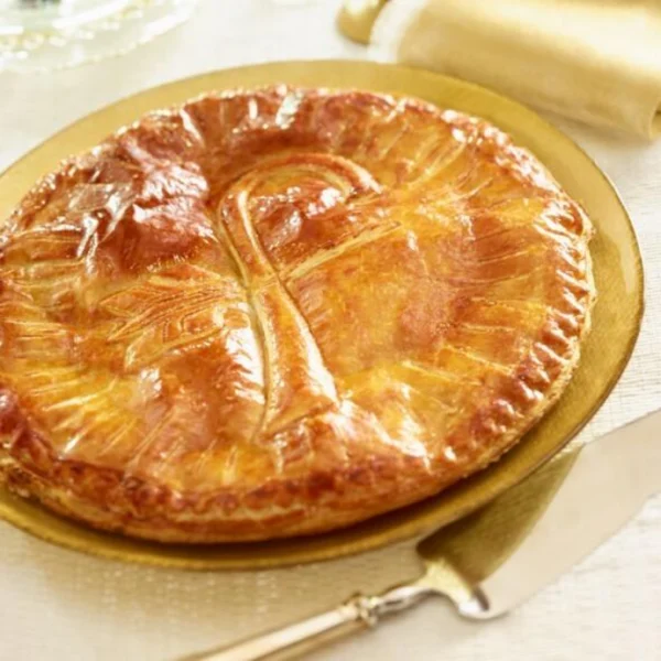 Galette à la Frangipane vanille et caramel