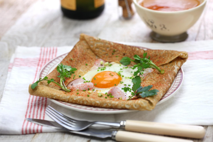 Galette complète bretonne