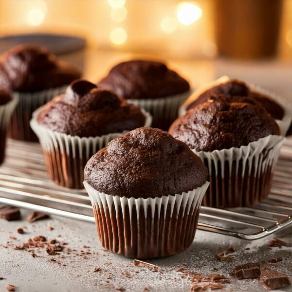 Petits gâteaux fondants au chocolat et à la cardamome