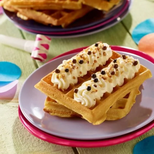 Gaufre « grain de folie »