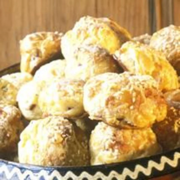 Gougères au gruyère et à la noix de muscade