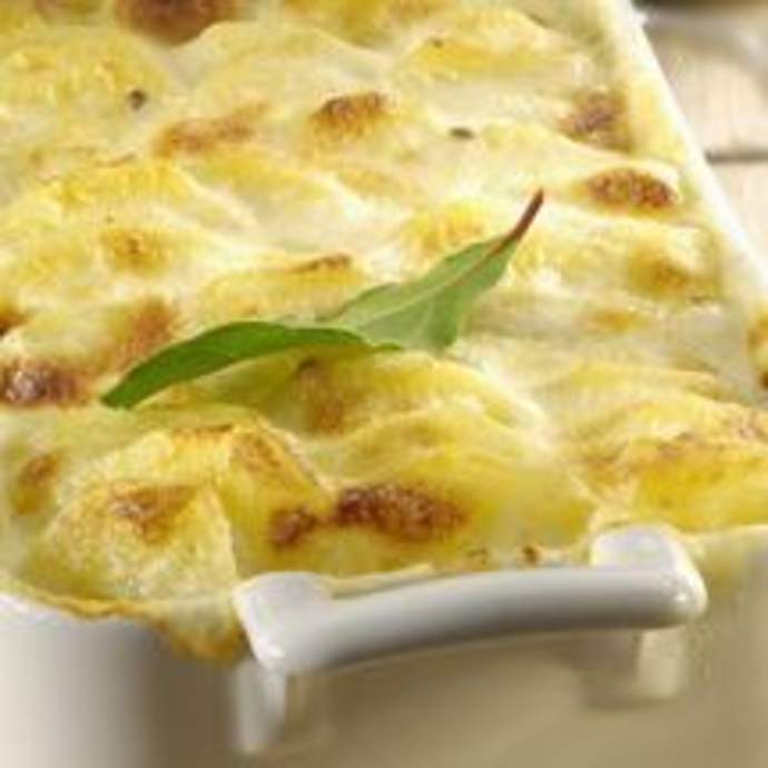 Le gratin dauphinois aux pommes de terre fondantes