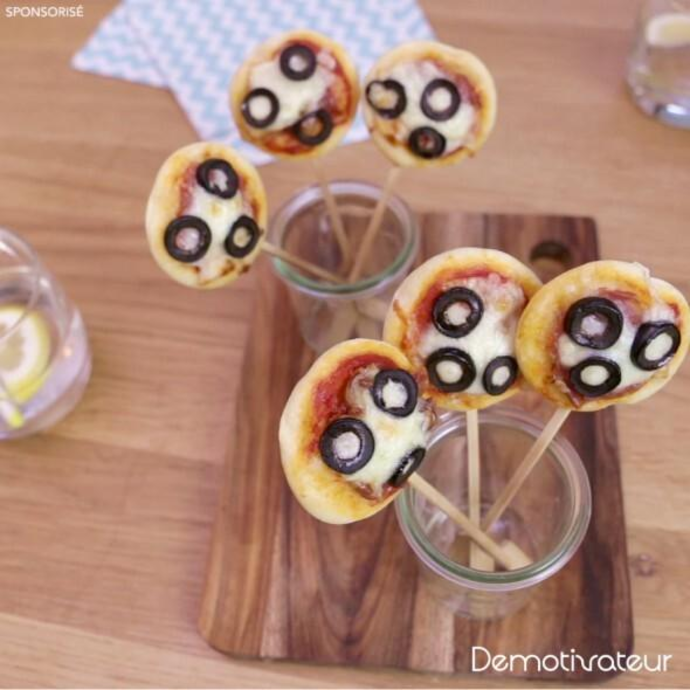 Les « pizzas pop » de Francine