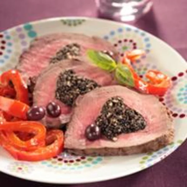Mignon de boeuf farci aux olives