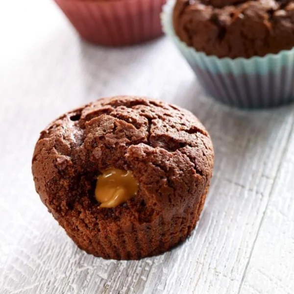 Muffins coeur fondant au spéculoos