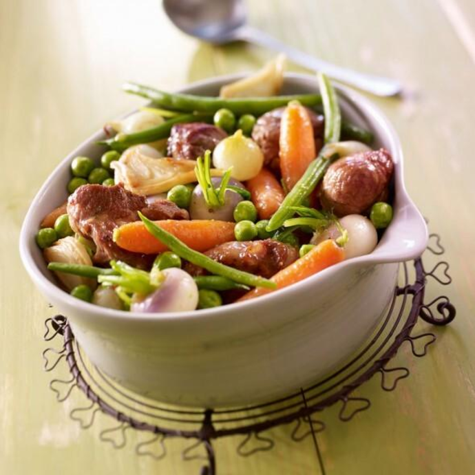 Navarin d’agneau aux petits légumes