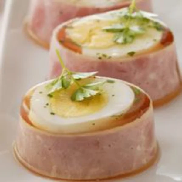 OEuf dur en gelée