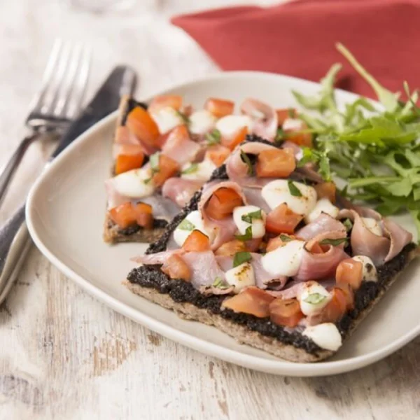 Pancakes de bruschetta italienne