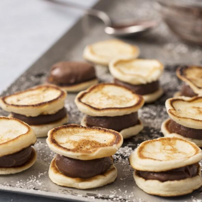 Pancakes en macarons