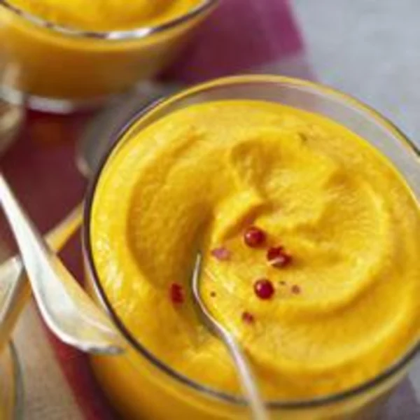 Petites mousses aux carottes et aux foies de volaille