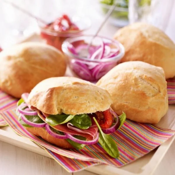 Petits pains ciabatta