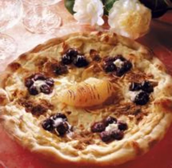 Pizza à la poire