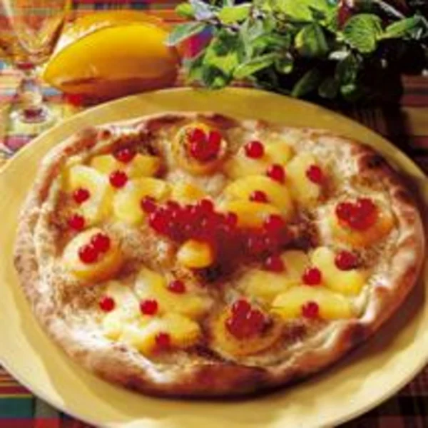 Pizza à l’ananas