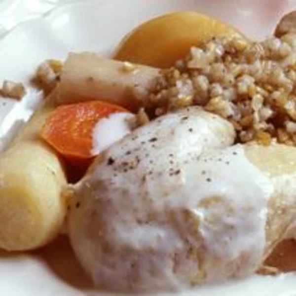 Poule au riz