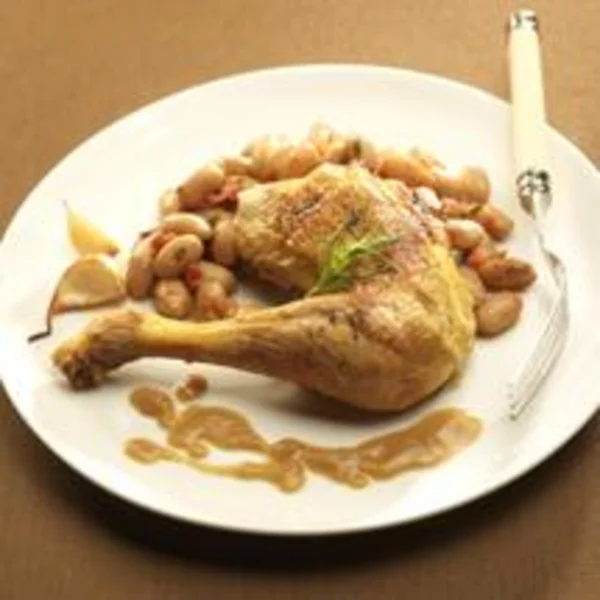 Poulet aux 40 gousses d’ail