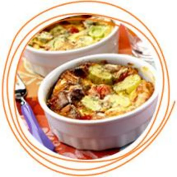 Poulet en clafoutis
