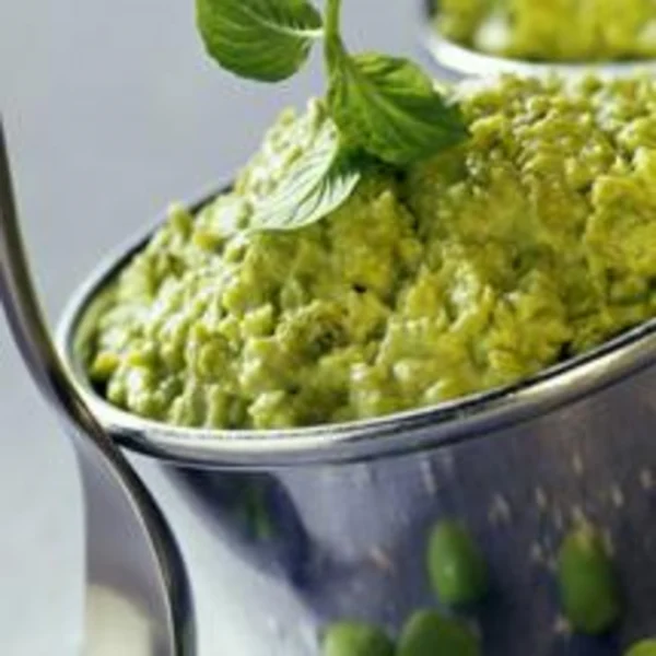 Purée de petits pois