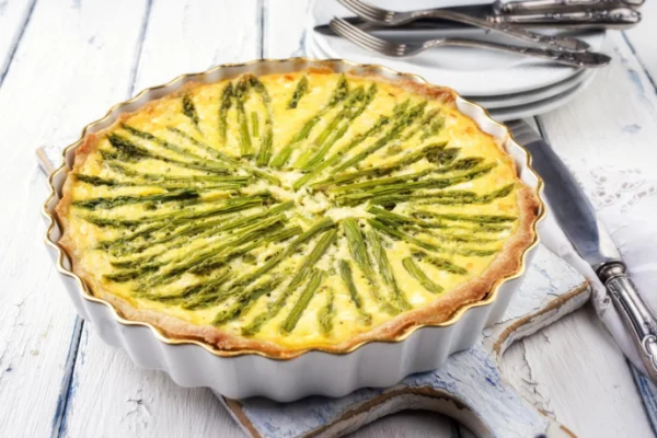 Quiche aux asperges