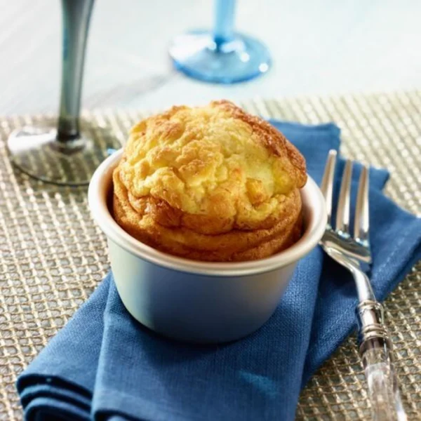 Soufflé au homard et au crabe