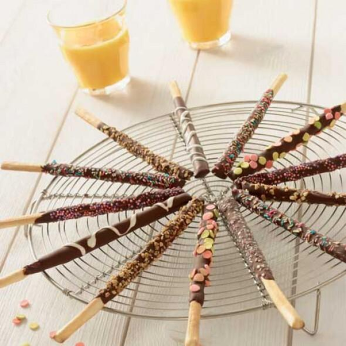 Sticks au chocolat maison