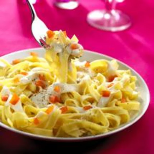 Tagliatelles aux 4 fromages