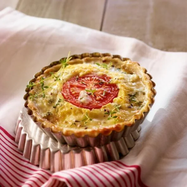 Tarte à la tomate et gorgonzola