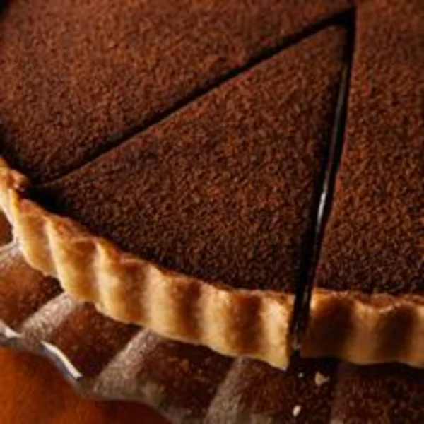 Tarte au chocolat et à l’orange confite