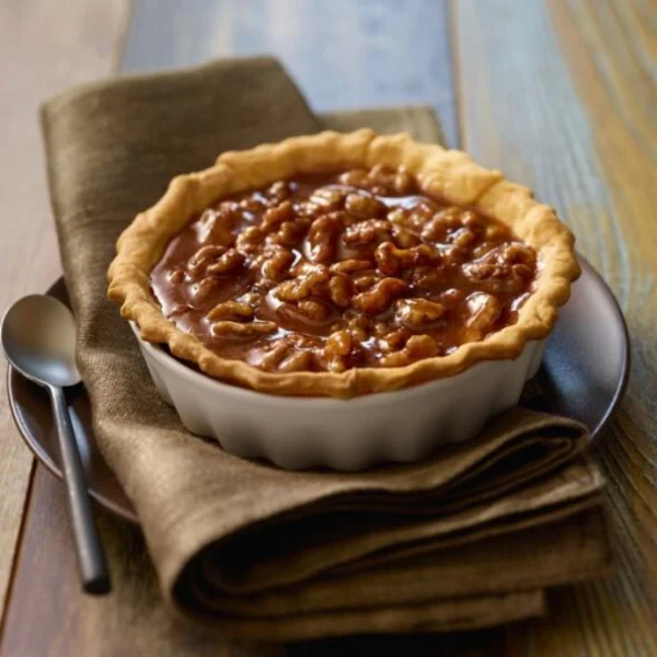 Tarte aux noix et caramel