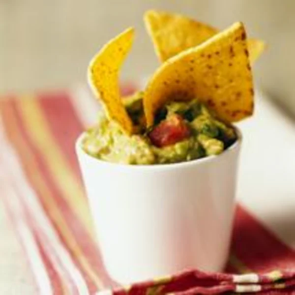 Verrines de guacamole aux chips