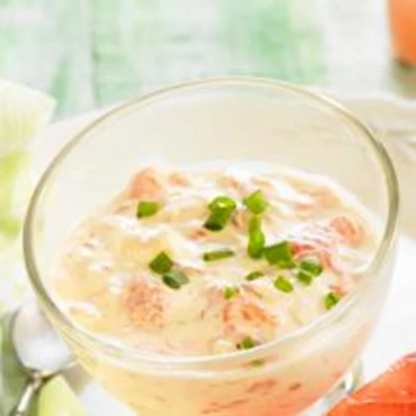 Verrines tièdes de crabe au curry