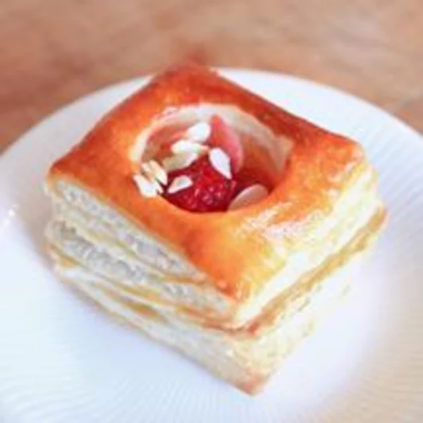 Vol au vent aux fruits rouges