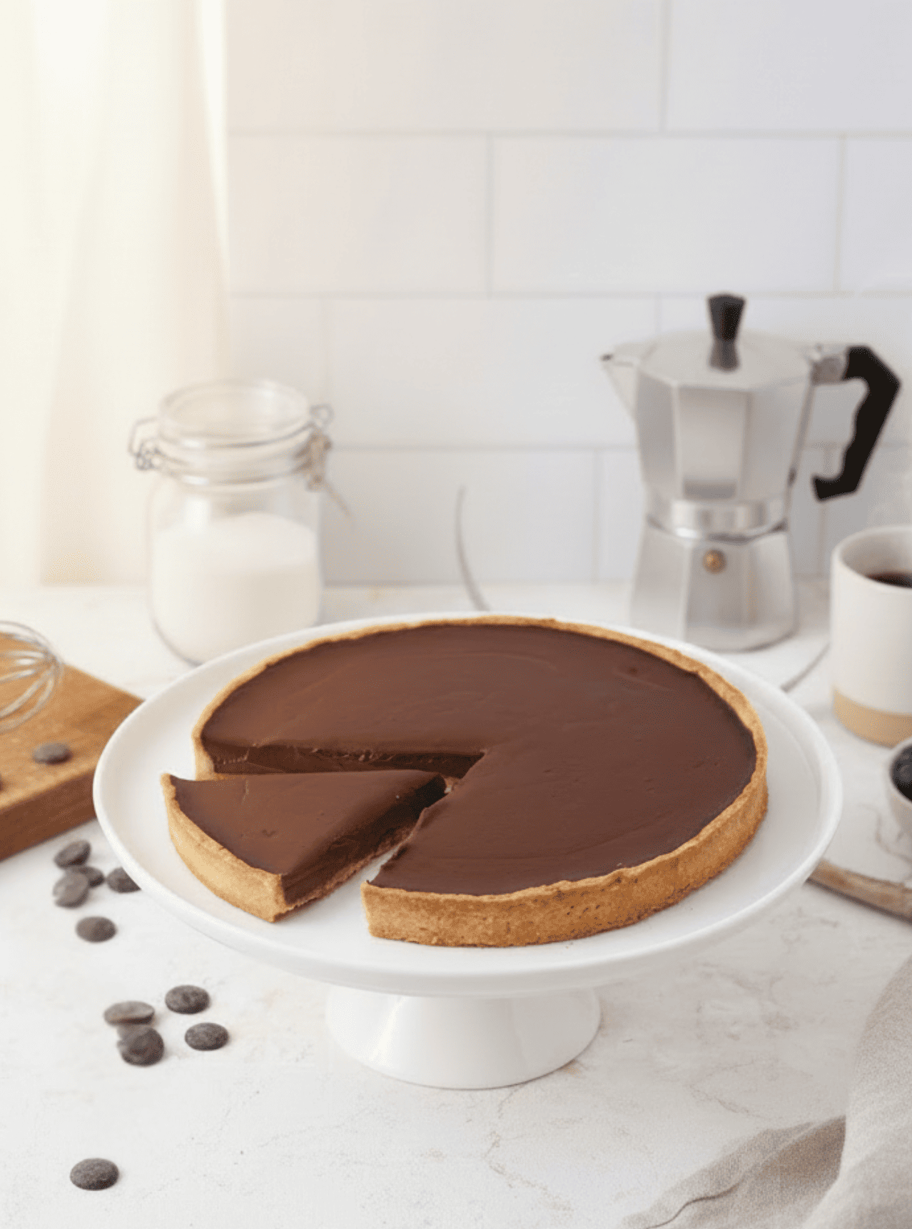 Tarte au chocolat de grand-maman