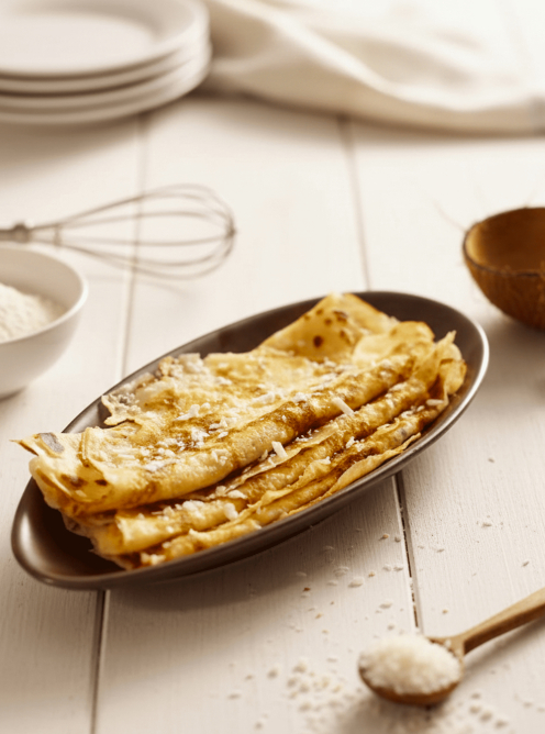 Crêpe à la noix de coco