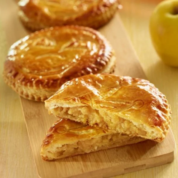 Galette des rois pomme crumble