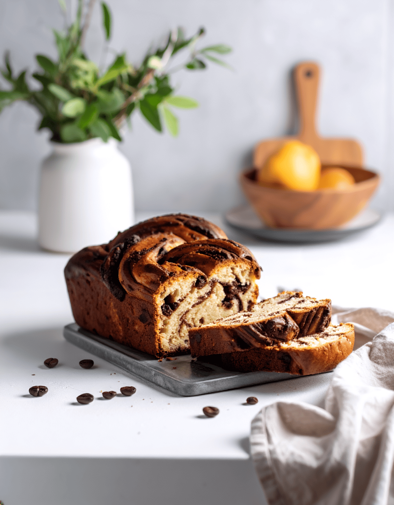 Babka au chocolat