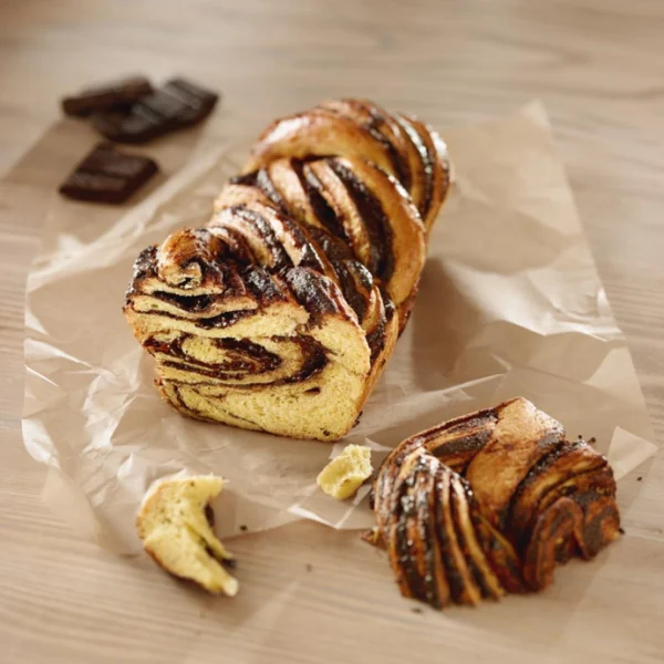 Babka au chocolat
