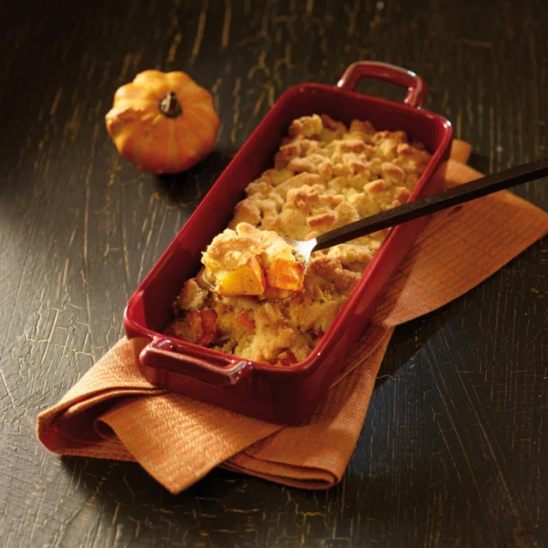 Crumble (salé) au potiron