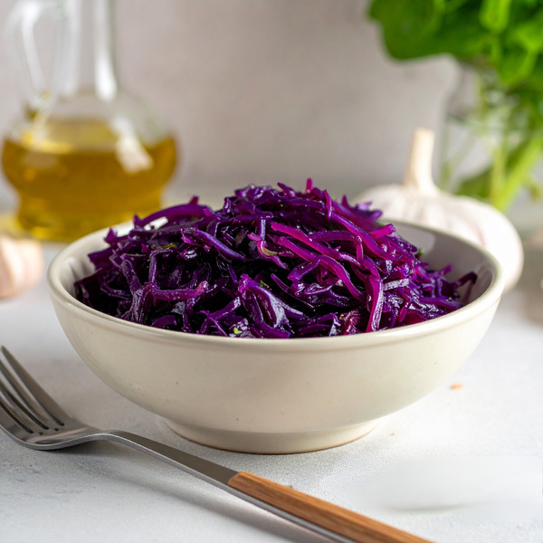 Chou rouge cuit