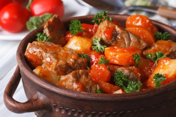 Ragoût de veau aux champignons facile